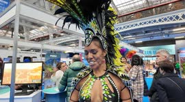 Views of  from Destinations The Holiday & Travel Show held at Olympia in London