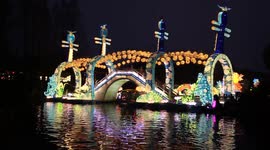 China Qinhuai Lantern Fair Held in Nanjing, China