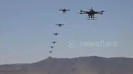 Houthi Drills In Support Of Palestine in Sana'a, Yemen