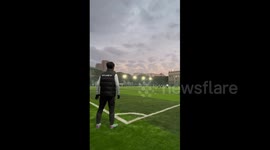 Excellent Ball Controlling Skill in Demonstrated in Suzhou, China