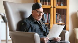 D-Day veteran with historic note revealing end of WW2 vows to keep it in family