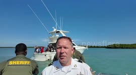 St. Lucie County Sheriff's Office Assists in Apprehension of Illegal Migrants at Sea in FL, USA