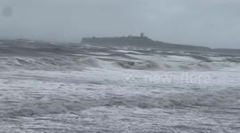 Dangerous Conditions at Miramar Beach in Half Moon Bay, USA