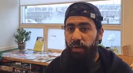 Asylum seeker sleeping under boat on beach warns others looking to travel to Britain: 