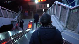 Chinese New Year Rush at Beijing Railway Station in China