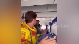 Airline slammed for letting passengers sing religious chants and play drum mid-flight