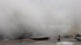 Russia: Storm waves in Sochi