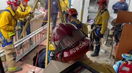 California Woman Escapes Sinkhole