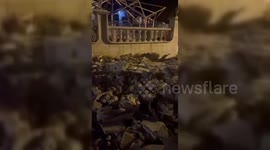 Israeli Aircraft Strikes Syrian IRGC Base