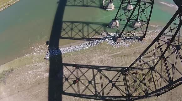 The small bridge and the Train