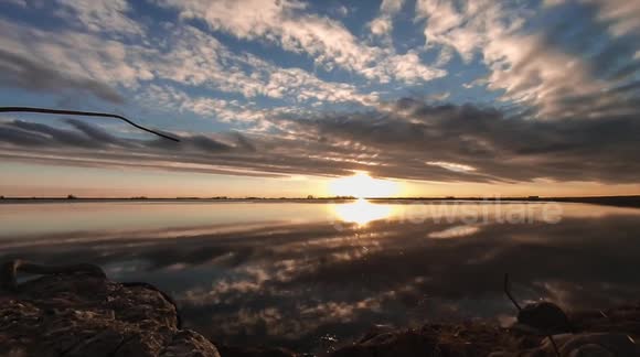 Sunset on the Prairie Pond