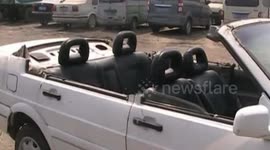 Man cuts roof off car to create 'sports car', gets fined for speeding