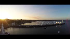 Geelong Victoria Australia 1 million dollar Christmas Tree built by Darryn Lyons