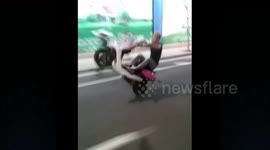 Motorcyclists arrested after performing tricks and taking selfies while 'drunk'