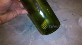 How to get a cork out of wine bottle without breaking it?