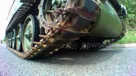 My Street Legal Tank on the Road in Bromsgrove