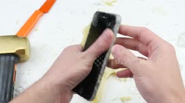 This is what happens when you put an iPhone inside a sponge