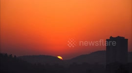 The First Sunrise of the Lunar New Year in Yichang