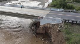 Drone Footage Reveals Extent of Storm Damage in California