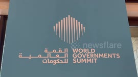 Jensen Huang at the World Governments Summit 2024 in Dubai, United Arab Emirates