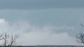 Texas hit by tornado with golf-ball sized hailstones