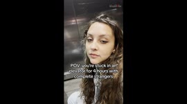 Total strangers become freestyling trio after being stuck in elevator