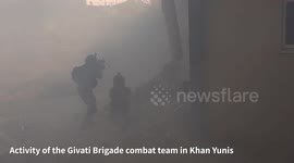 IDF's Givati Brigade Launches Intensive Operations Against Hamas Militants in West Khan Yunis