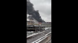 Massive fire at Liseberg Oceana