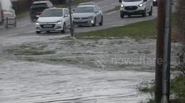 Spring tides, heavy rain and swollen rivers cause flooding in Gloucestershire