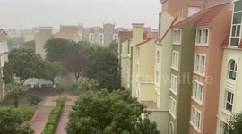 Widespread Rain And Hail Flood UAE