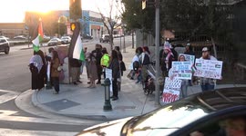 Bakersfield community demonstrates for Rafah in California, USA