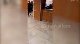 Video shows immediate aftermath after car crashes into emergency room in Austin, Texas