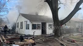 Harrowing Fire Displaces 11 People and Numerous Pets in Indianapolis, IN, USA