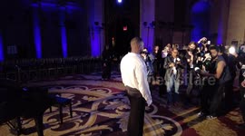 LaQuan Smith poses for photographers at the LaQuan Smith FW24 show  in New York, NY, USA