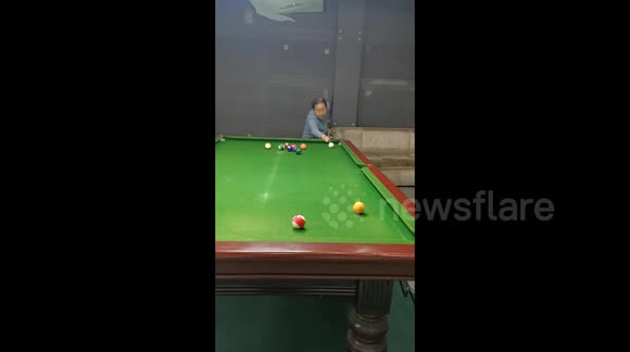 Grandmother's stunning pool mastery in Liaoning, China - Buy, Sell or ...