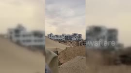Israel Demolishes Former U.N. Gaza Building