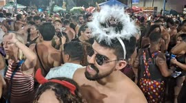 Street Carnival In Rio de Janeiro, Brazil