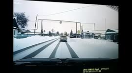 SUV driver ties child on snow scooter to car and drives on busy road in  Russia