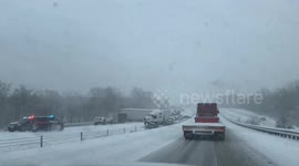 US: Interstate-70 Closed Due To Multi-Vehicle Pileup In Eastern Missouri