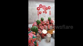 Joyous Wedding Celebration in China Features Lively Bridal Party