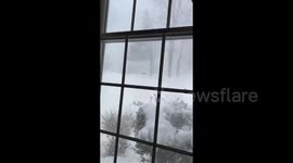 US: Fast-Moving Snowstorm Sweeps Through Northeast 3