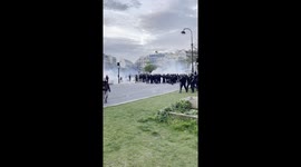 Paris Riots March 2023 - the locals protest over proposals to raise the retirement age
