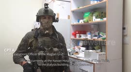IDF Seizes Weapons, Apprehends Operatives, and Discovers Hostage Medicines in Gaza Hospital Raid