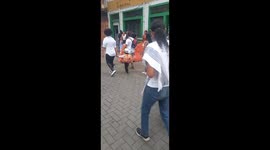 desfile de niños silleteros en Montenegro Quindío