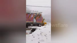 PM Modi virtually flag off first electric train for Kashmir, Northern India