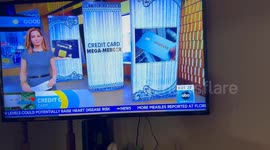 While watching TV this morning I noticed what appeared to be a creepy looking face in a picture of chicken legs