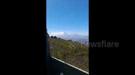Guatemala: Wildfire Breaks Out On Agua Volcano