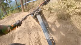 Cyclist Suffers Injuries After Bike Falls Apart During Race