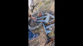 Cyclist Suffers Injuries After Bike Falls Apart During Race (additional footage)