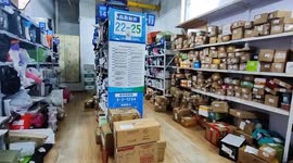 Express Backlog During the Spring Festival Holiday in Enshi, China